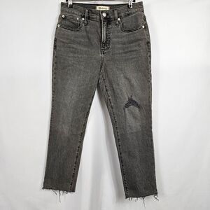 Madewell The Perfect Vintage Jean in Black Size 26P